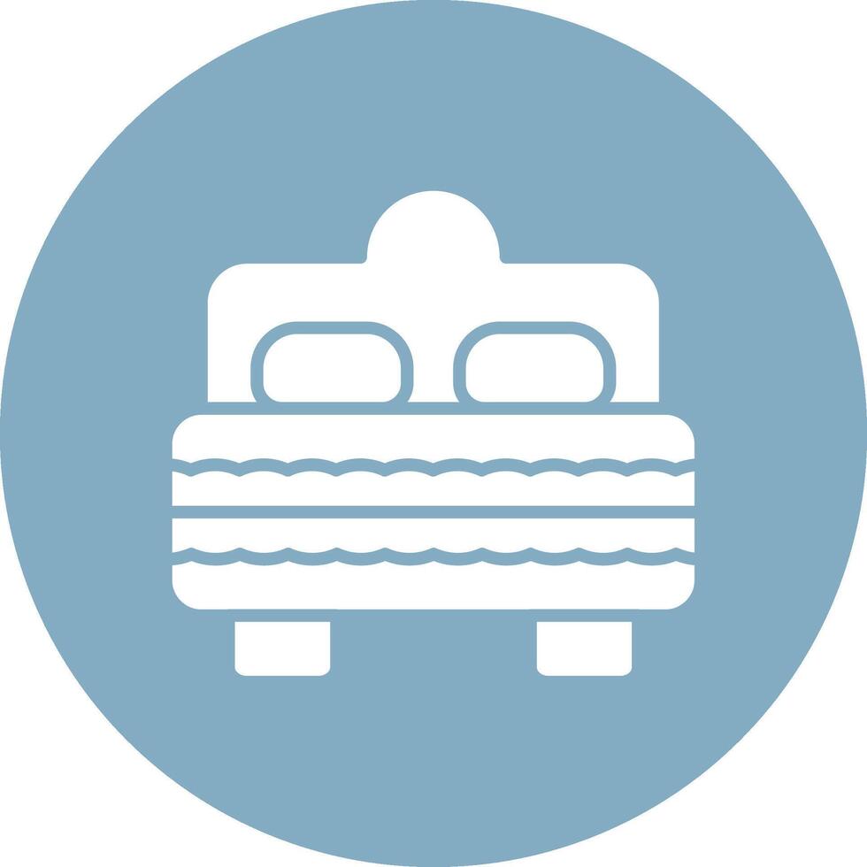 Bed Lined Visual Concept vector