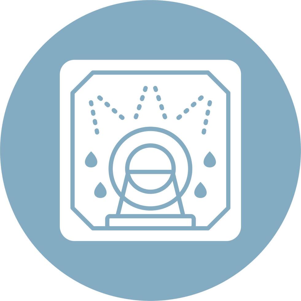 Dishwasher Safe Lined UI Illustration vector