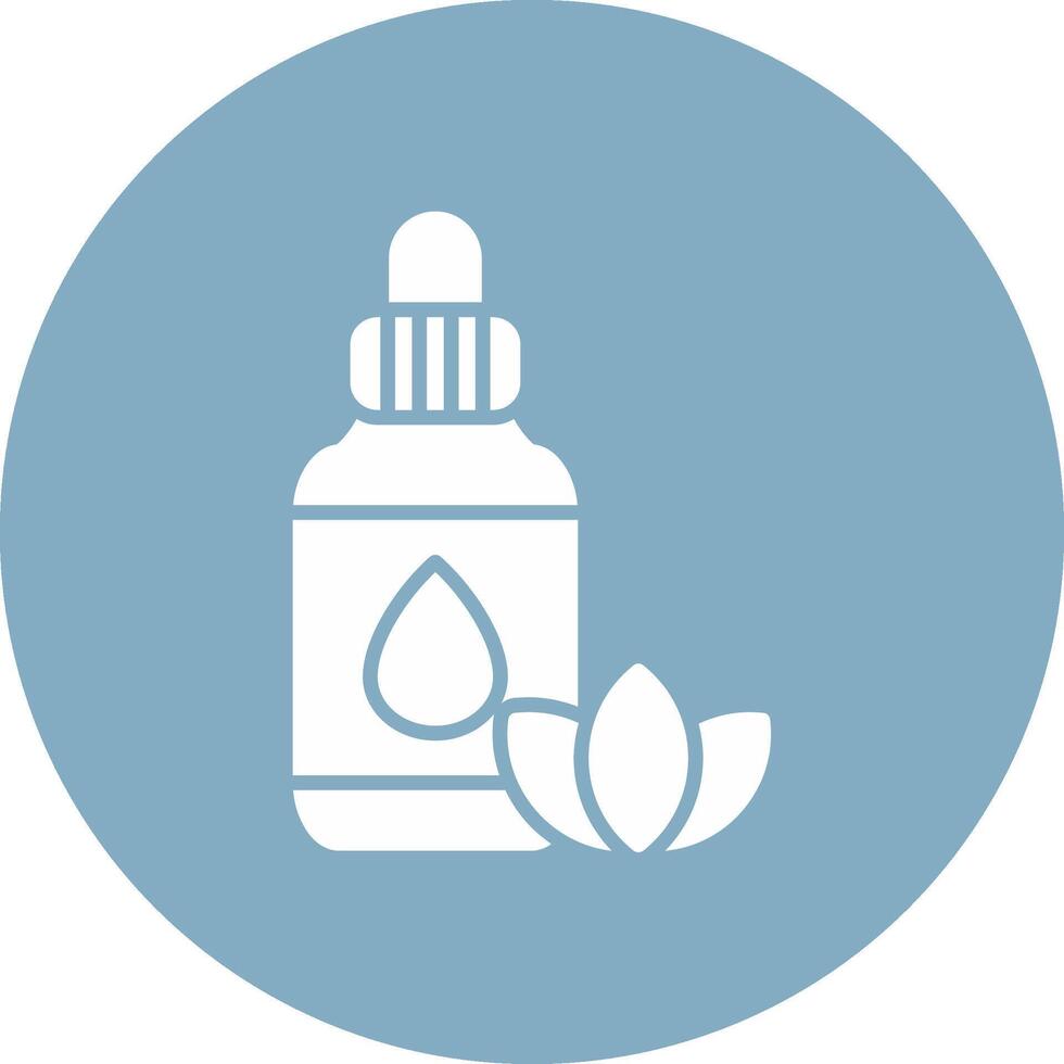 Essential Oil Digital Concept Icon vector