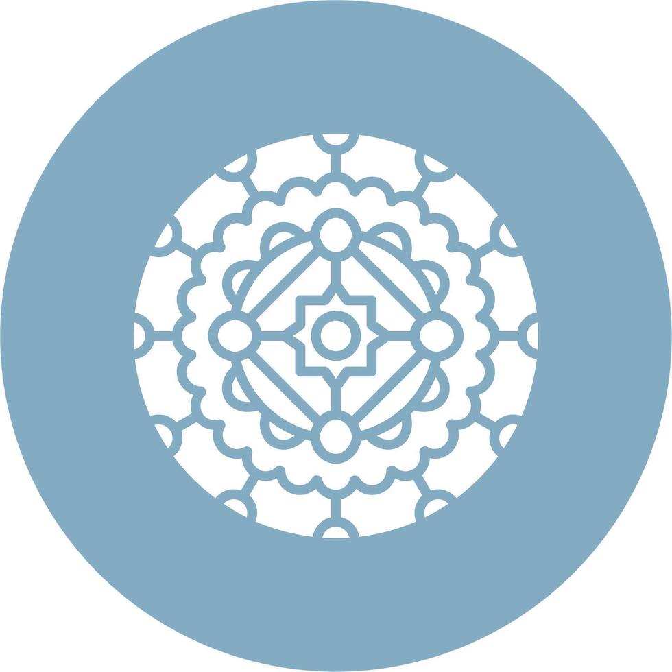 Mandala Mobile App Graphic vector