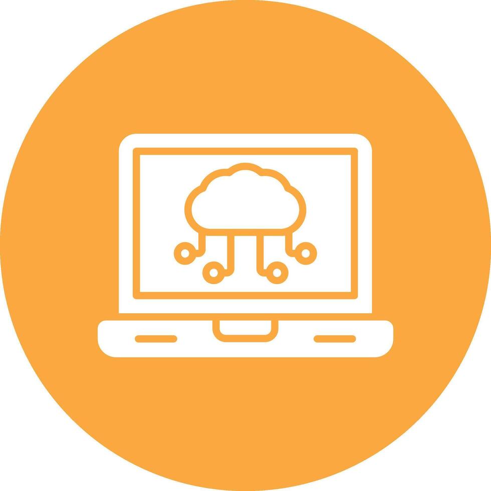 Artificial Intelligence Mobile Ready Icon vector