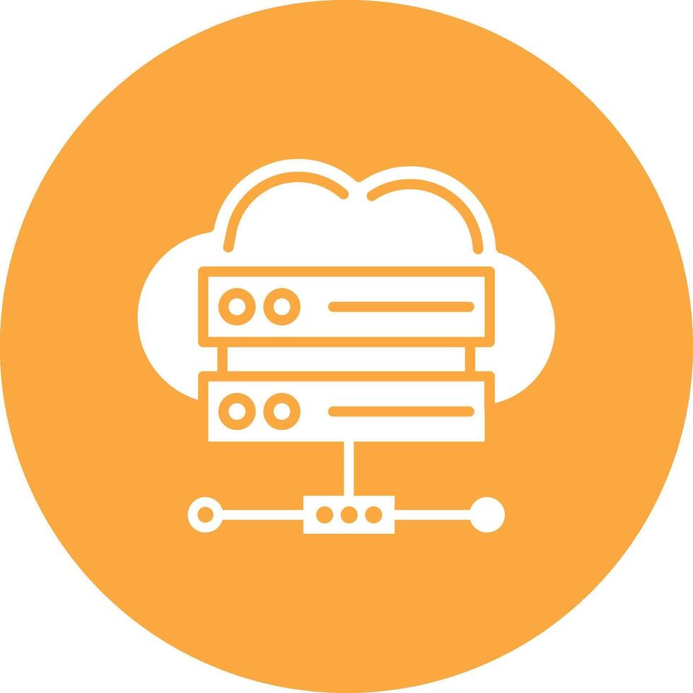 Data Center Minimal Touch Graphic vector