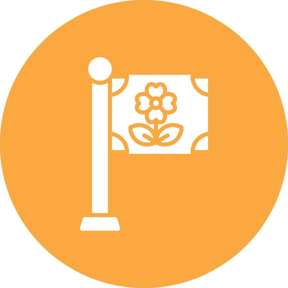 Flag Interactive Icon Badge vector