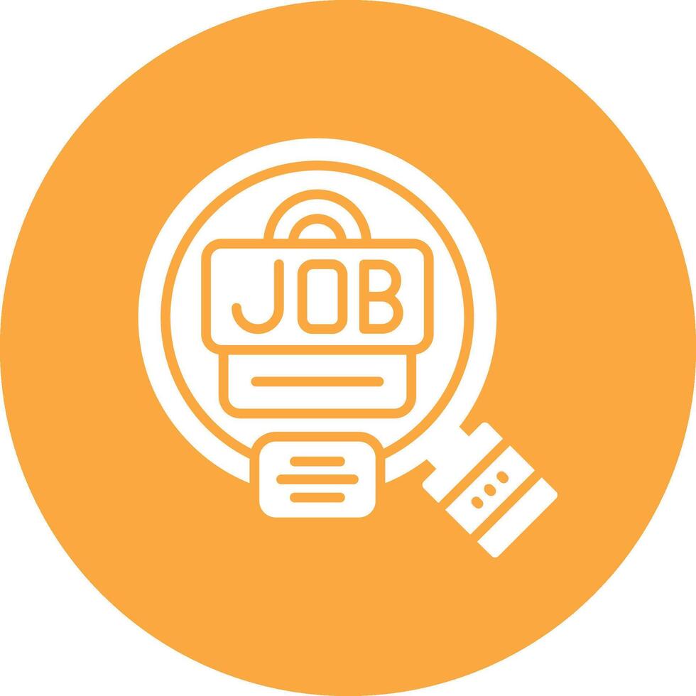 Job Hunting Sharp Edge Symbol vector