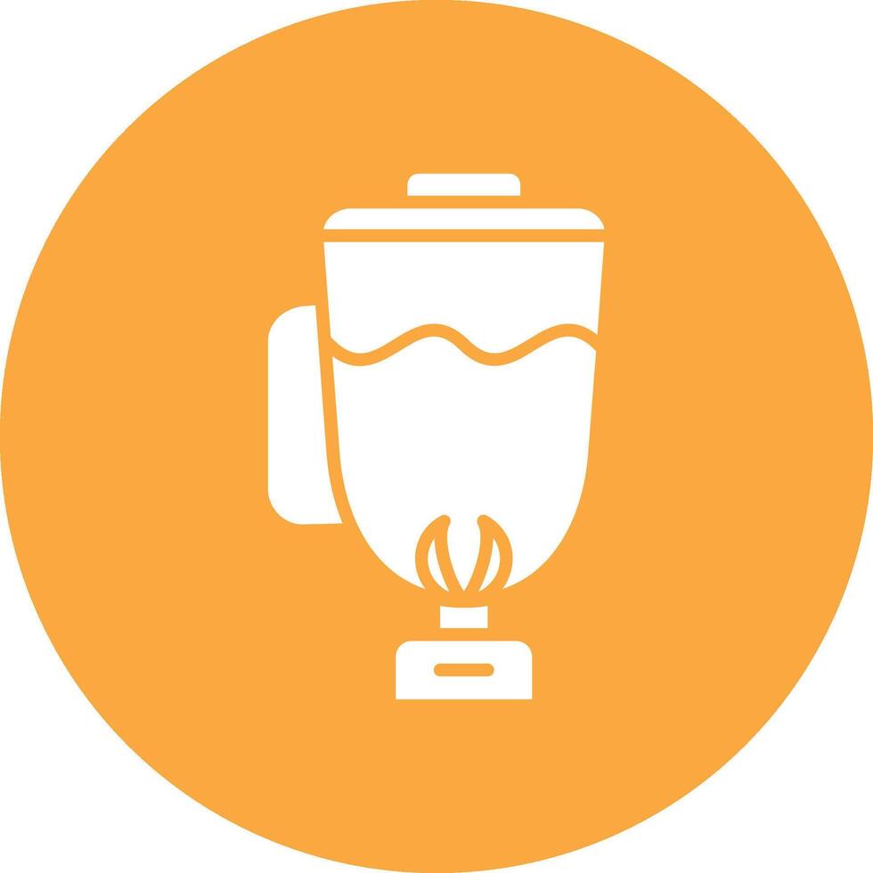 Mixer Jug Tech Style Illustration vector