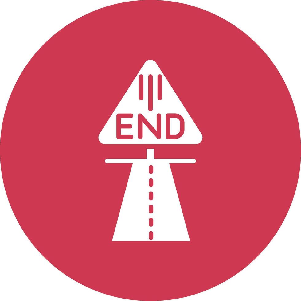 End Pastel Theme Icon vector