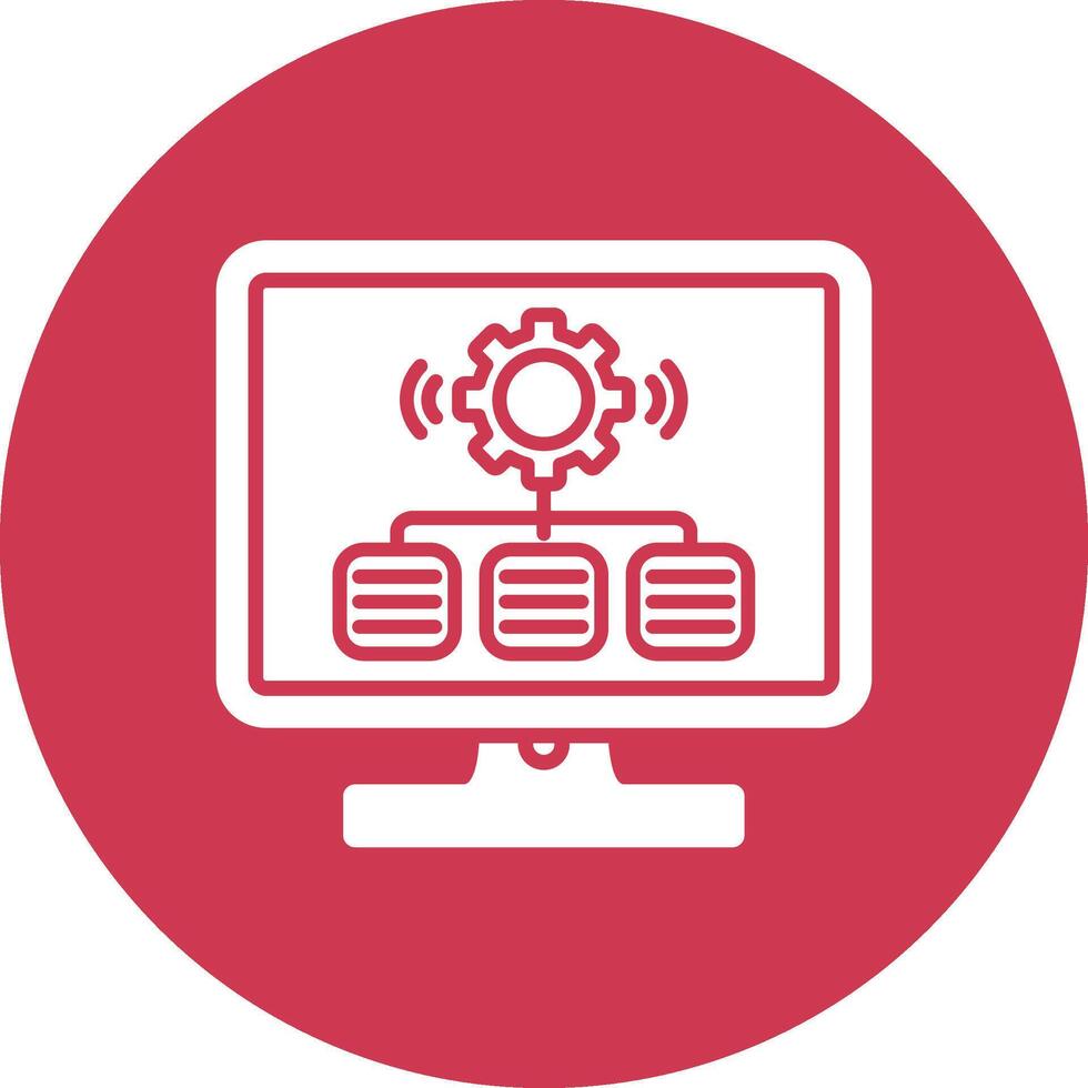 Integration Digital UI Element vector