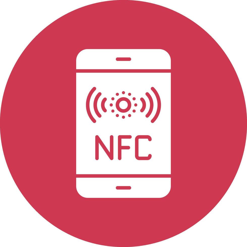 Nfc Tech Style Illustration vector