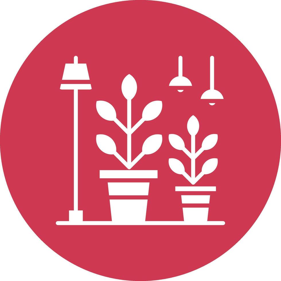Plant Color Block Design vector