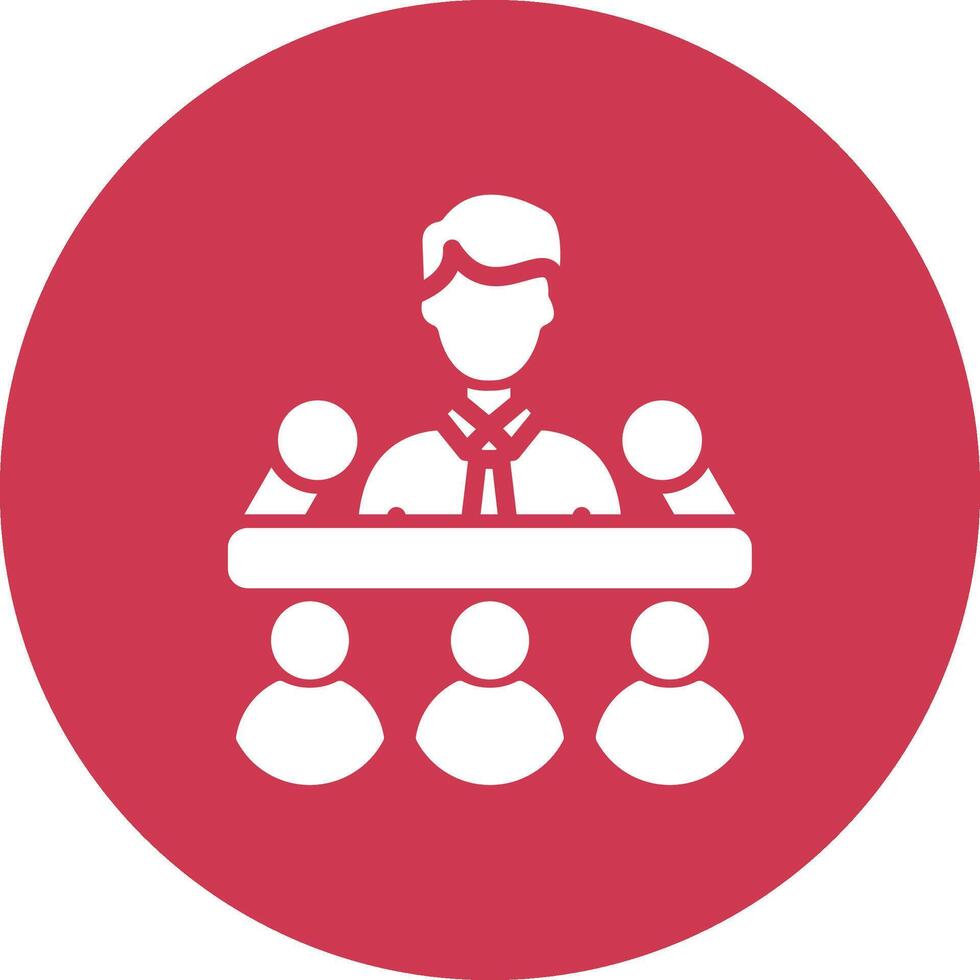 Politician UX Inspired Design vector