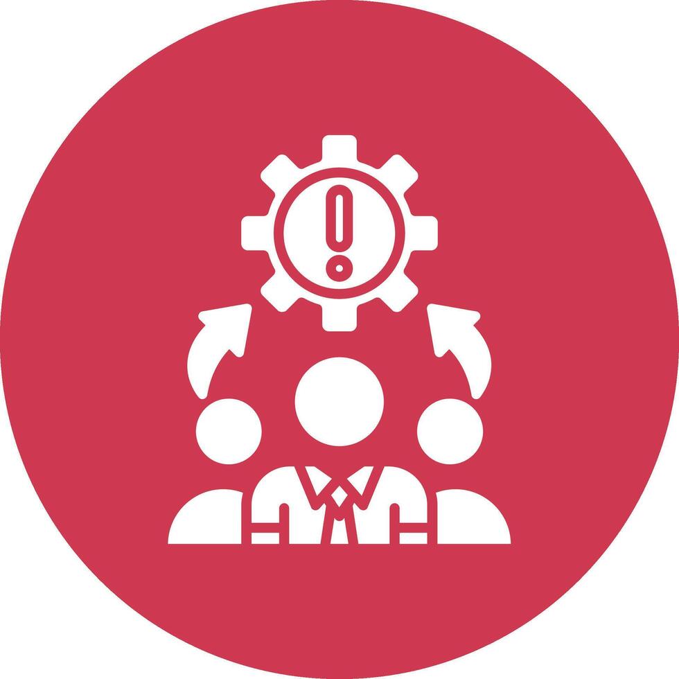 Team Gradient Style Icon vector