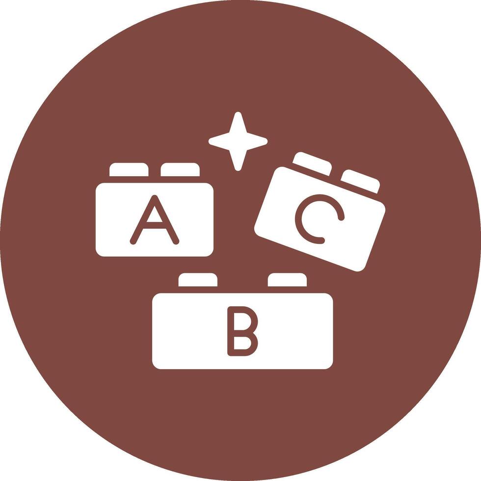 Bricks App Style Badge vector