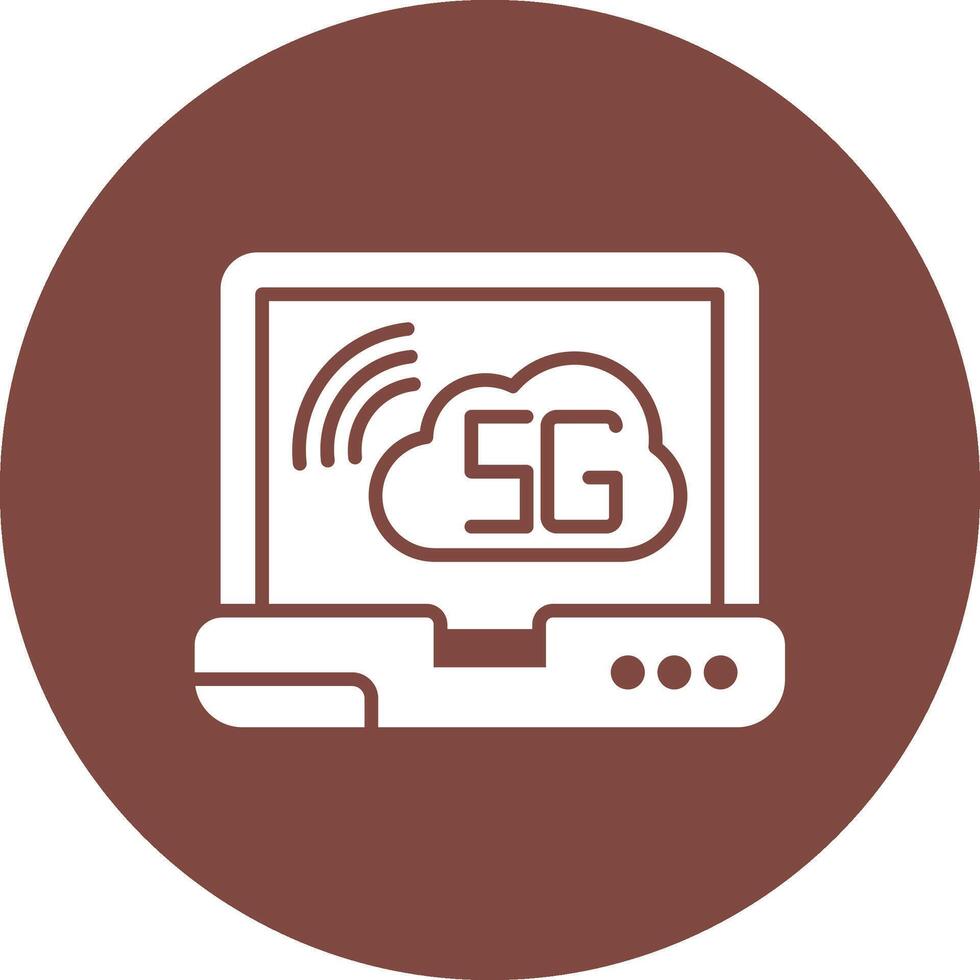 Cloud Connection 3D Styled Symbol vector