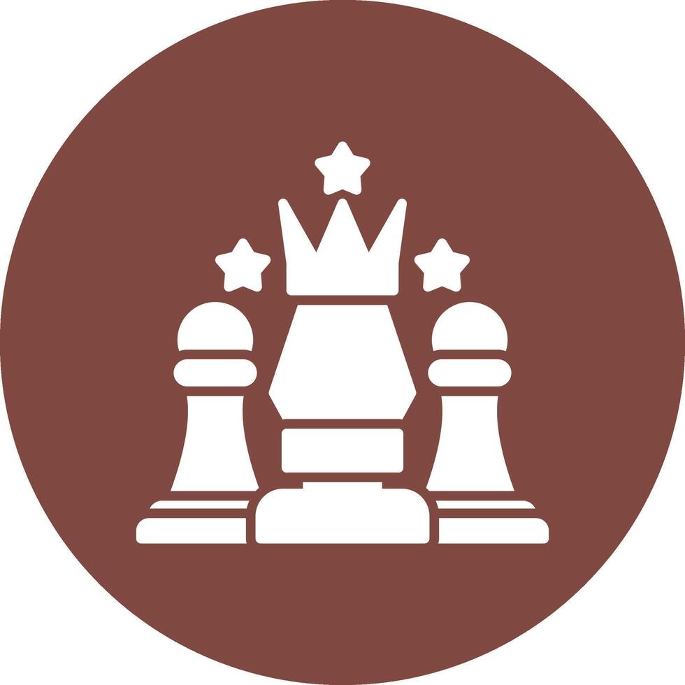 Chess Pieces Neon Graphic Style vector