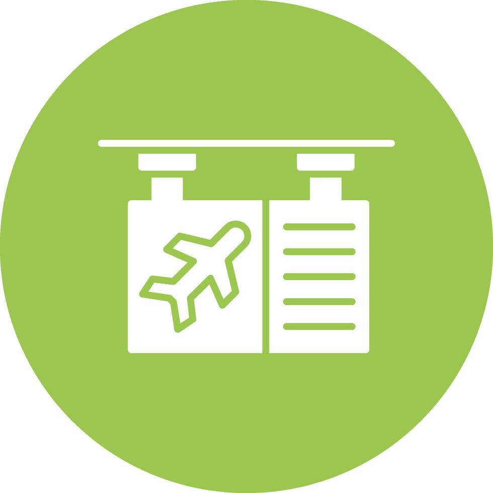 Boarding Gate Interactive UI Graphic vector