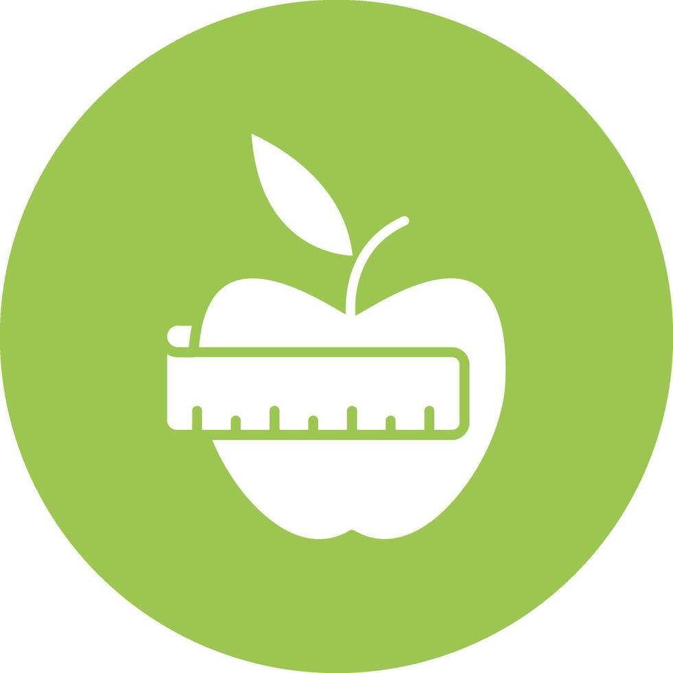Diet Artistic UI Symbol vector