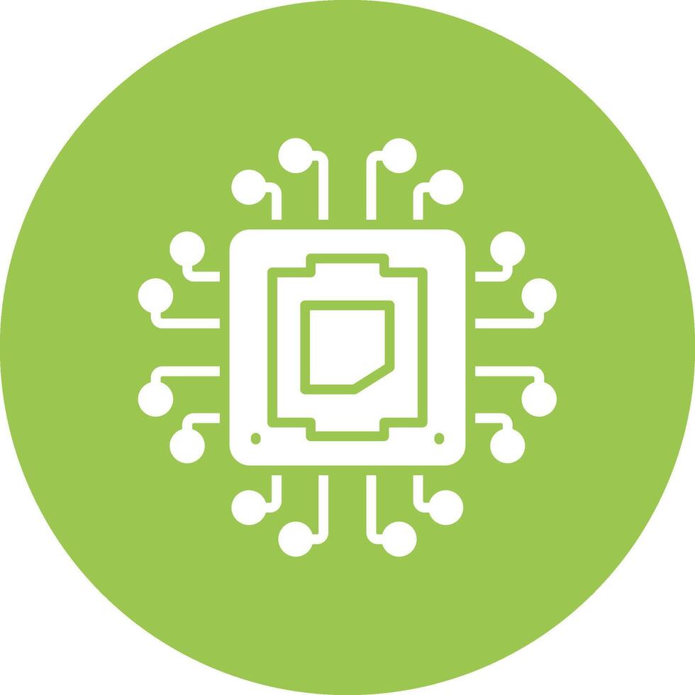 Cpu Elegant Piece vector