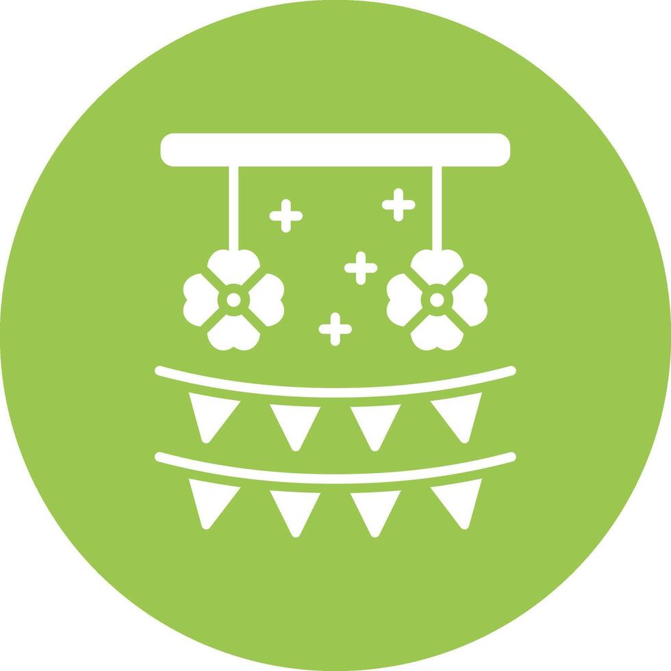 Garland Monochrome UI Visual vector