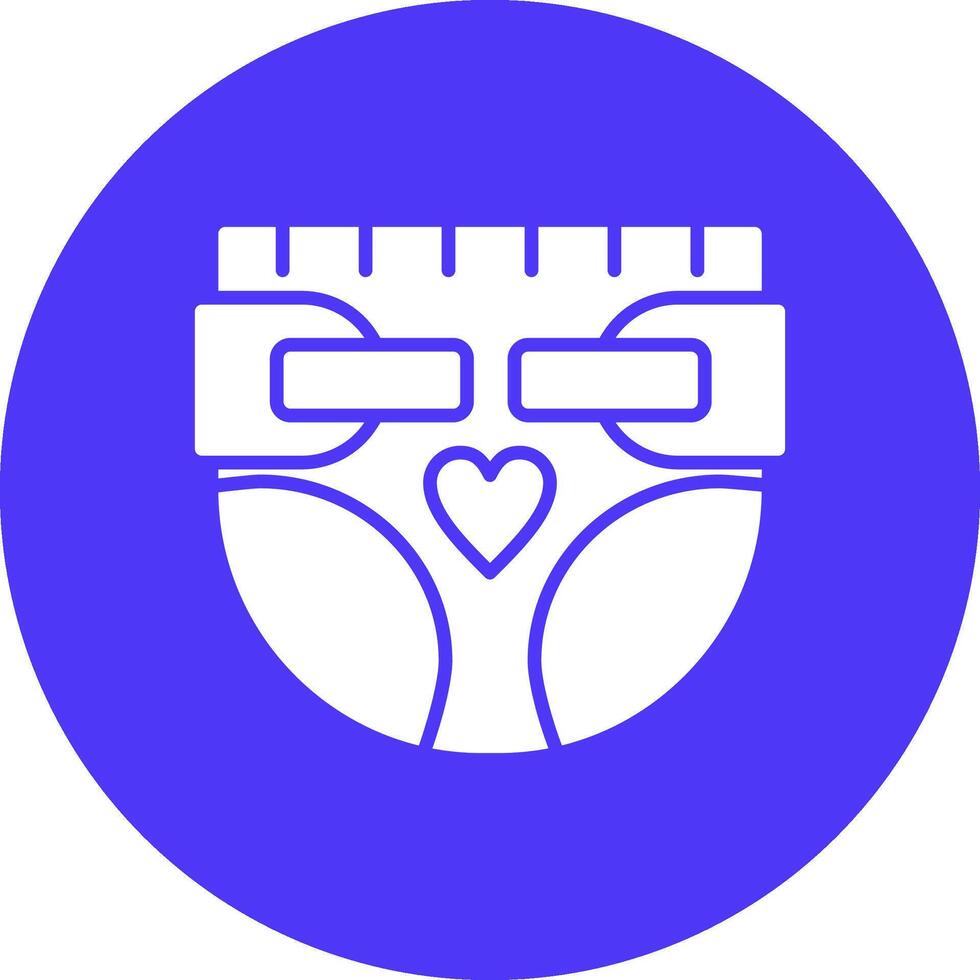 Baby Diaper Simple Line Sketch vector
