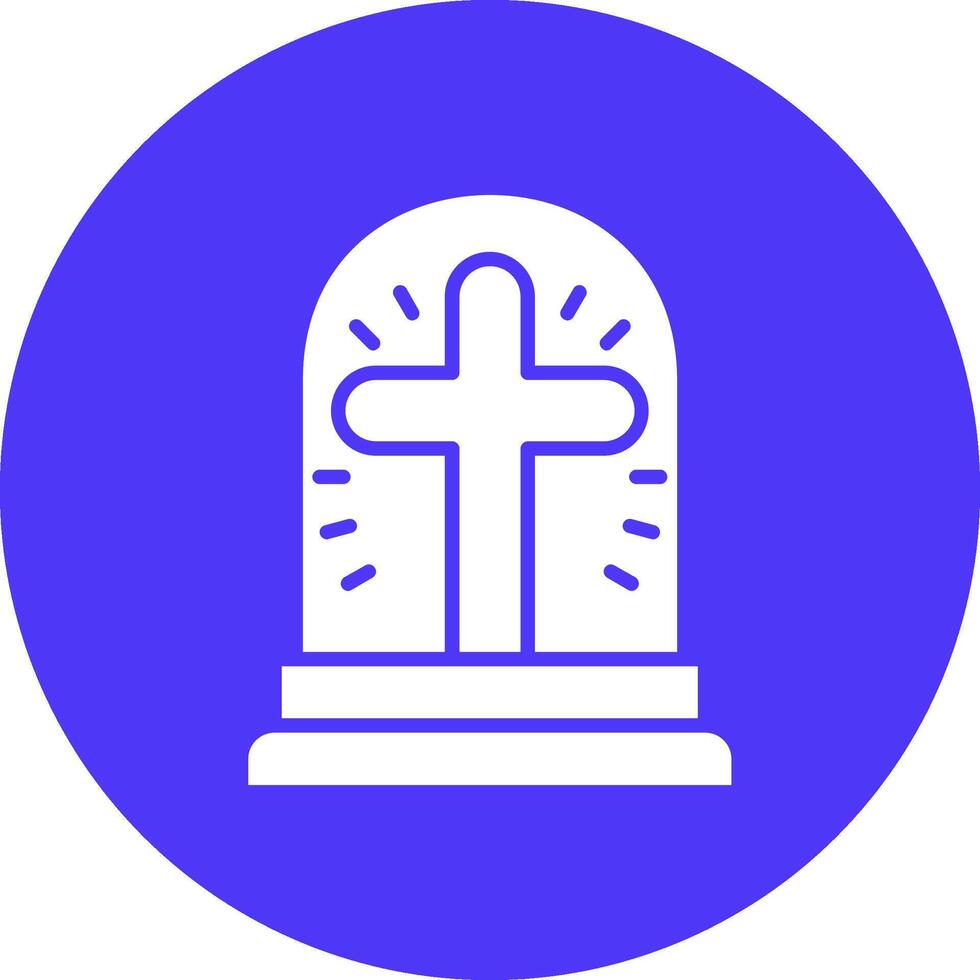 Christianity Cross Interactive UI Graphic vector