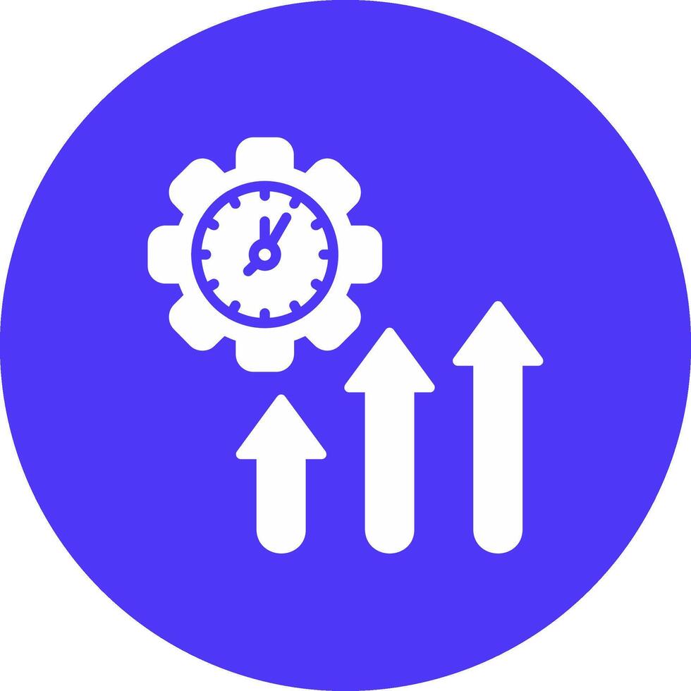 Efficiency Rounded Line Illustration vector