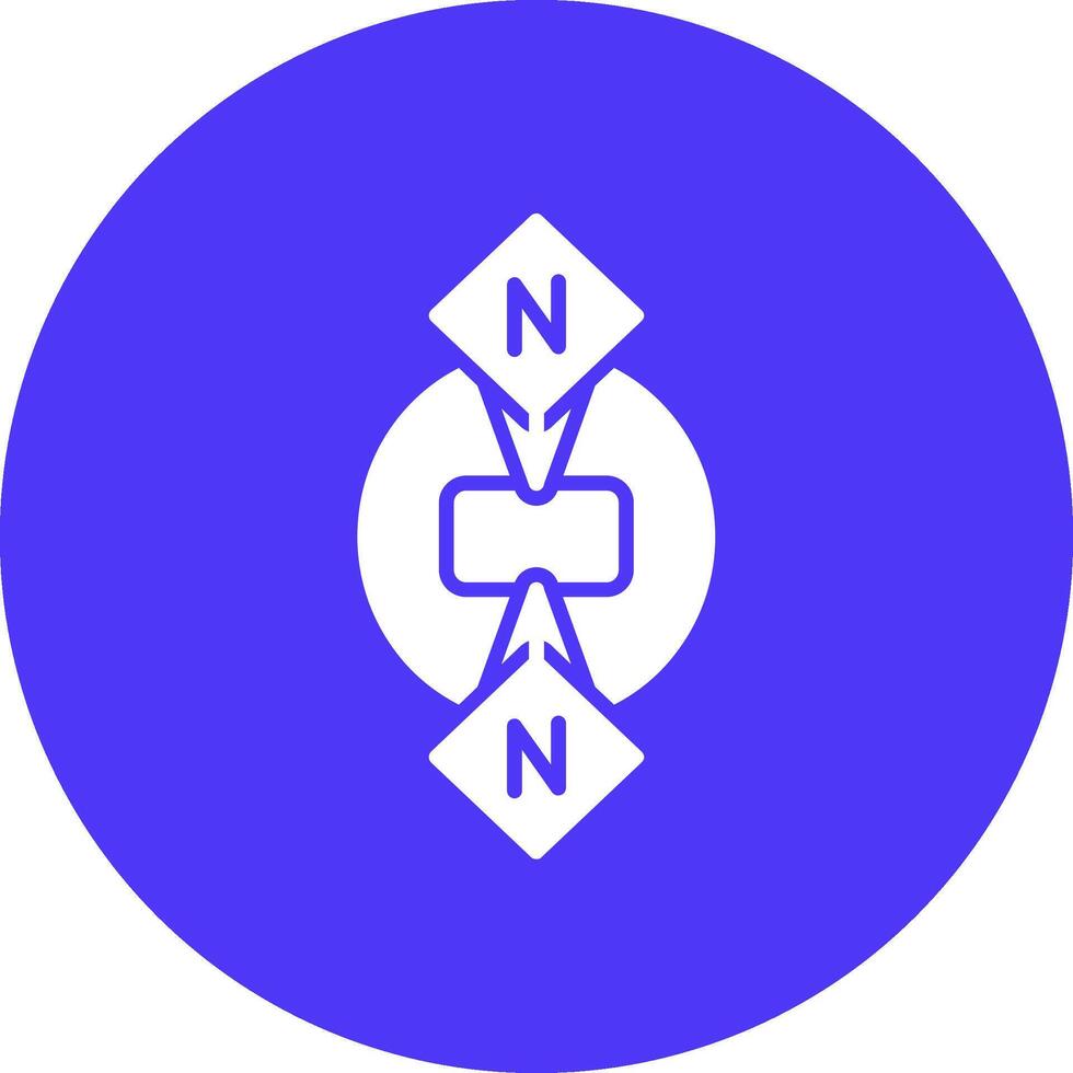 Many To Many Subtle UI Style vector