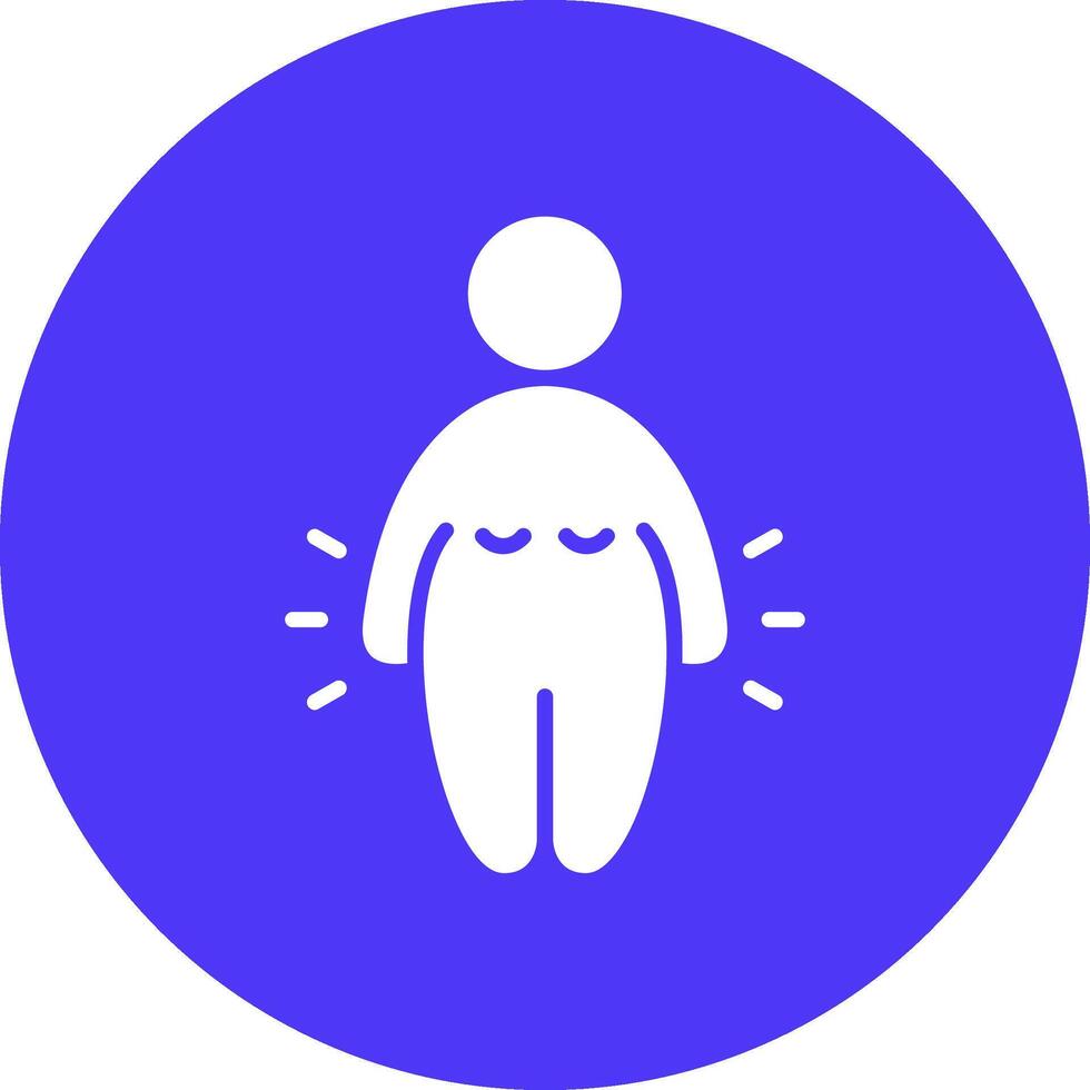 Obesity Interactive UI Graphic vector