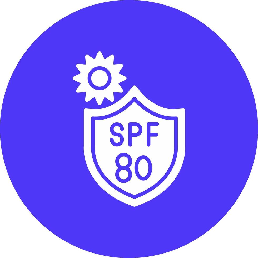 Spf 80 Pastel Theme Icon vector