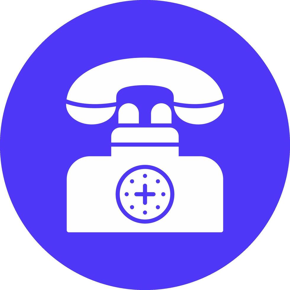 Telephone UI Toolkit Element vector