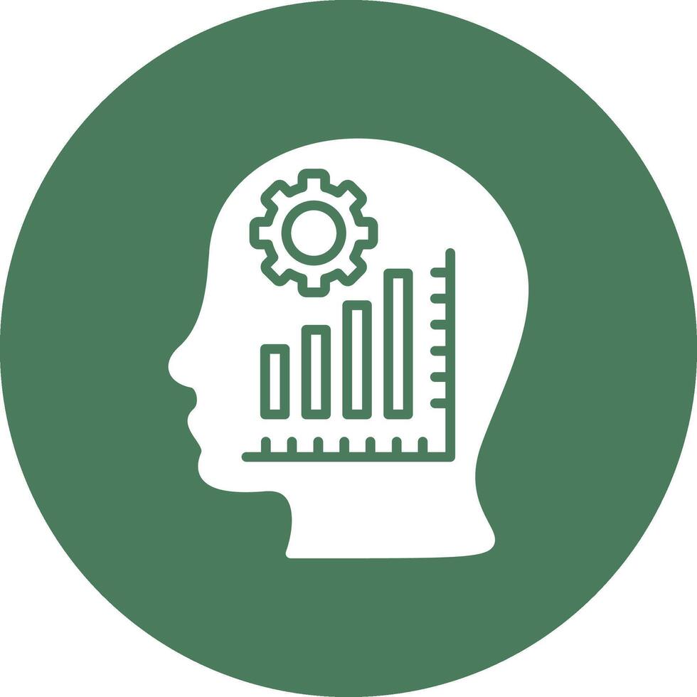 Analytics Line Style Symbol vector