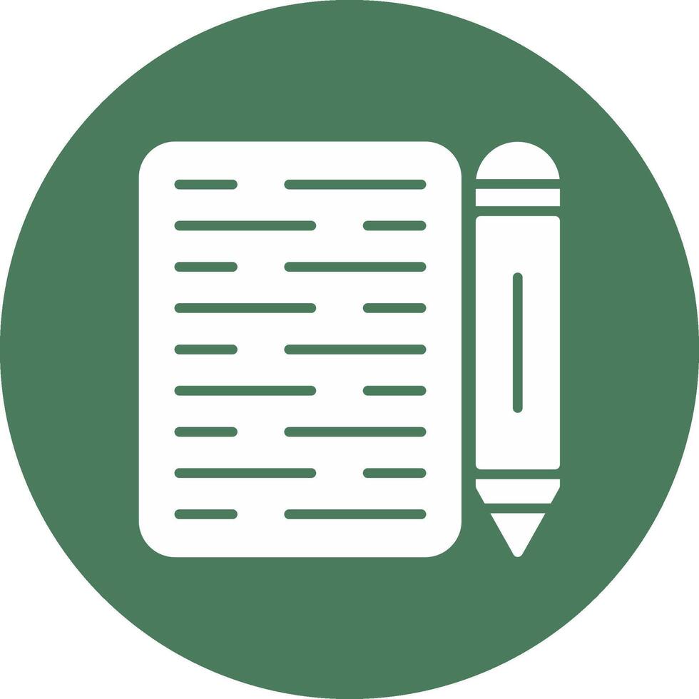 Agenda Minimalist Graphic vector