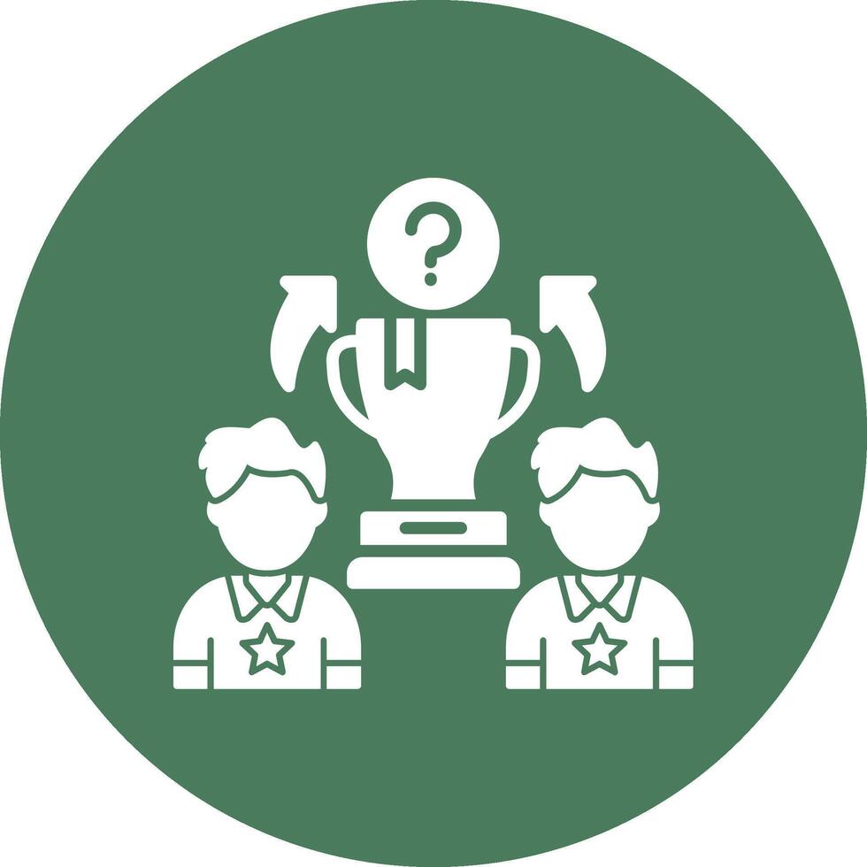 Competition Subtle Shadow Icon vector