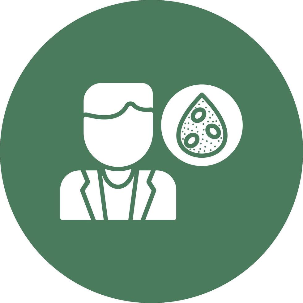 Doctor Shadowed Icon Style vector
