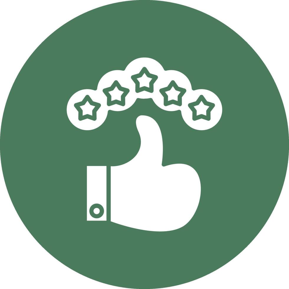 Review Digital Concept Icon vector