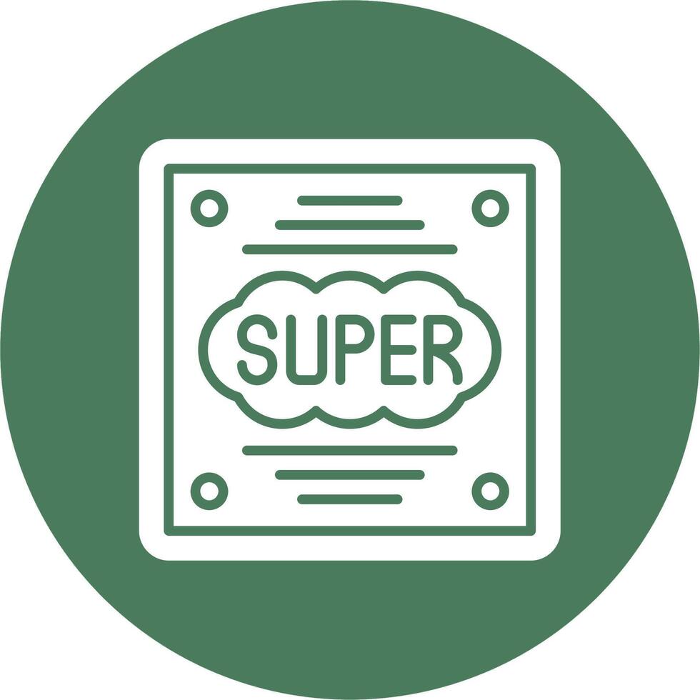 Super Clean Grid Icon vector