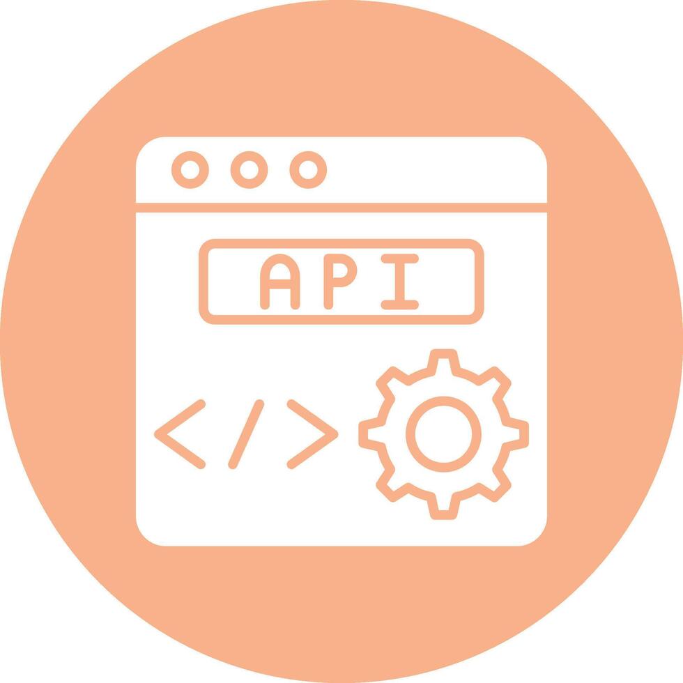 Api Frame Icon vector