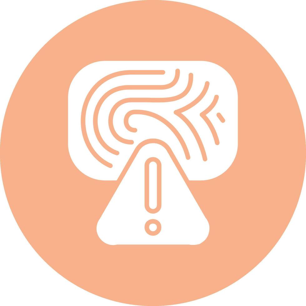 Error Smooth Gradient Icon vector