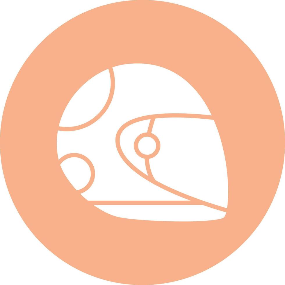 Helmet Gradient Tint Artwork vector