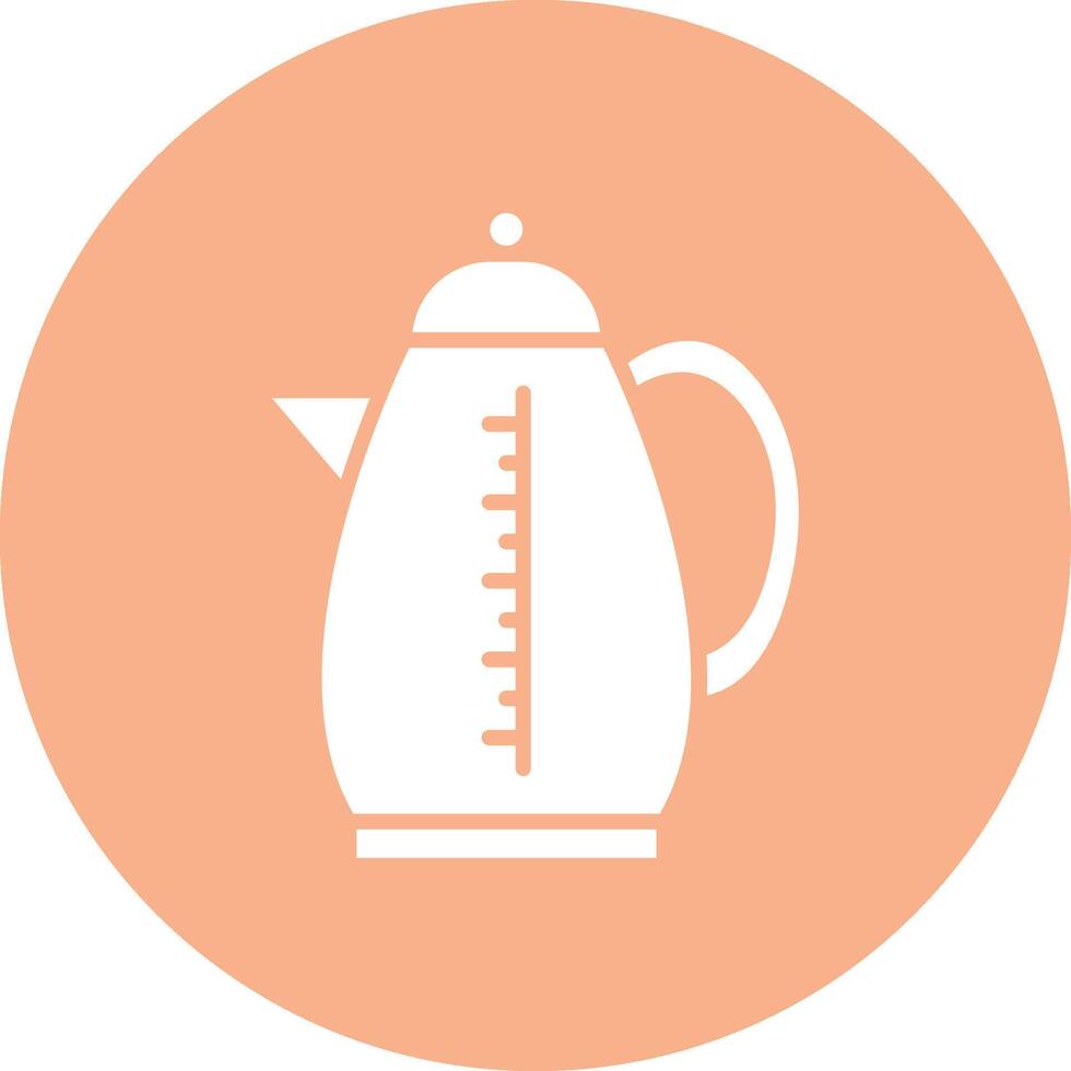Kettle Flat Line Drawing vector