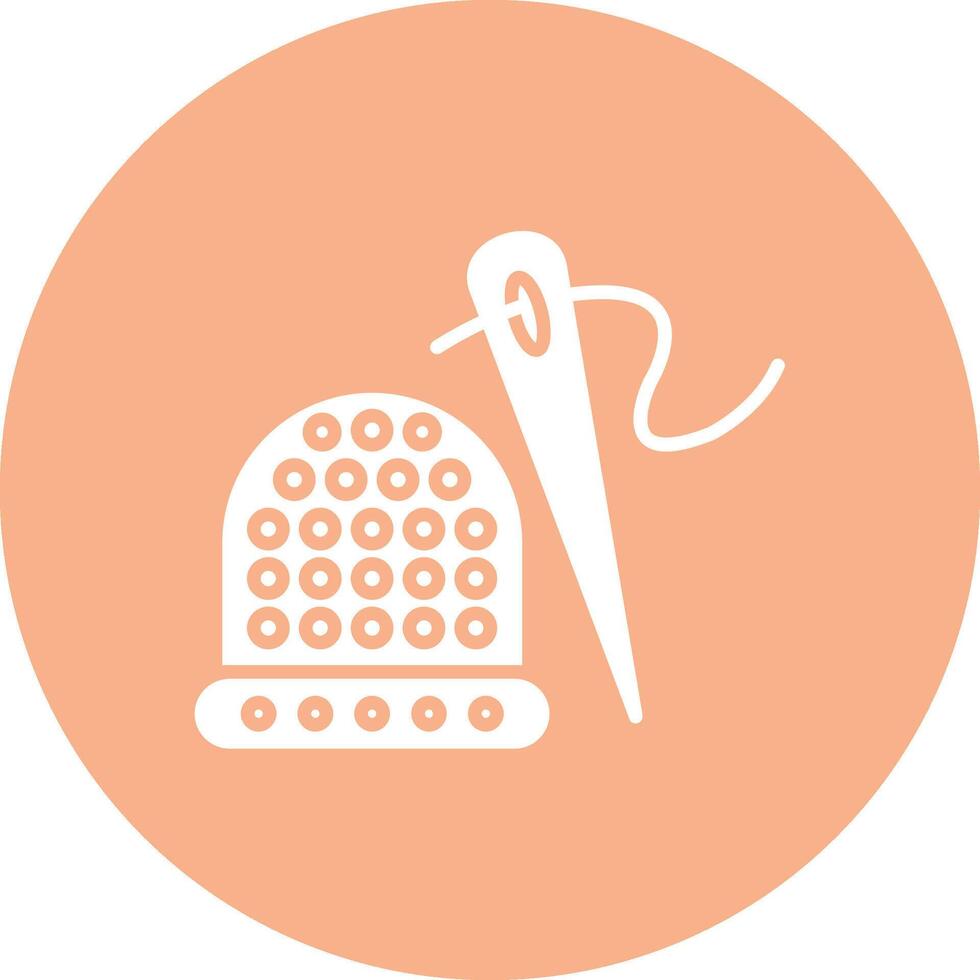 Thimble Color Enhanced Graphic vector