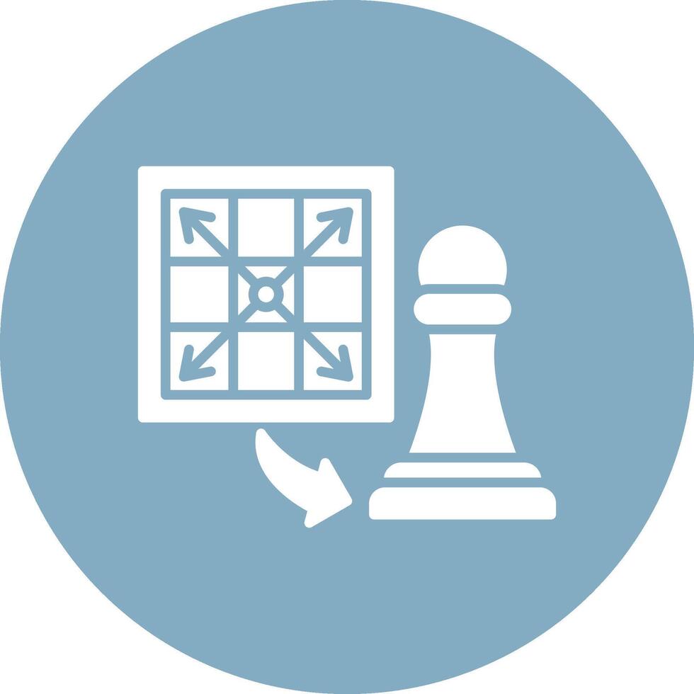 Move Smooth Gradient Icon vector