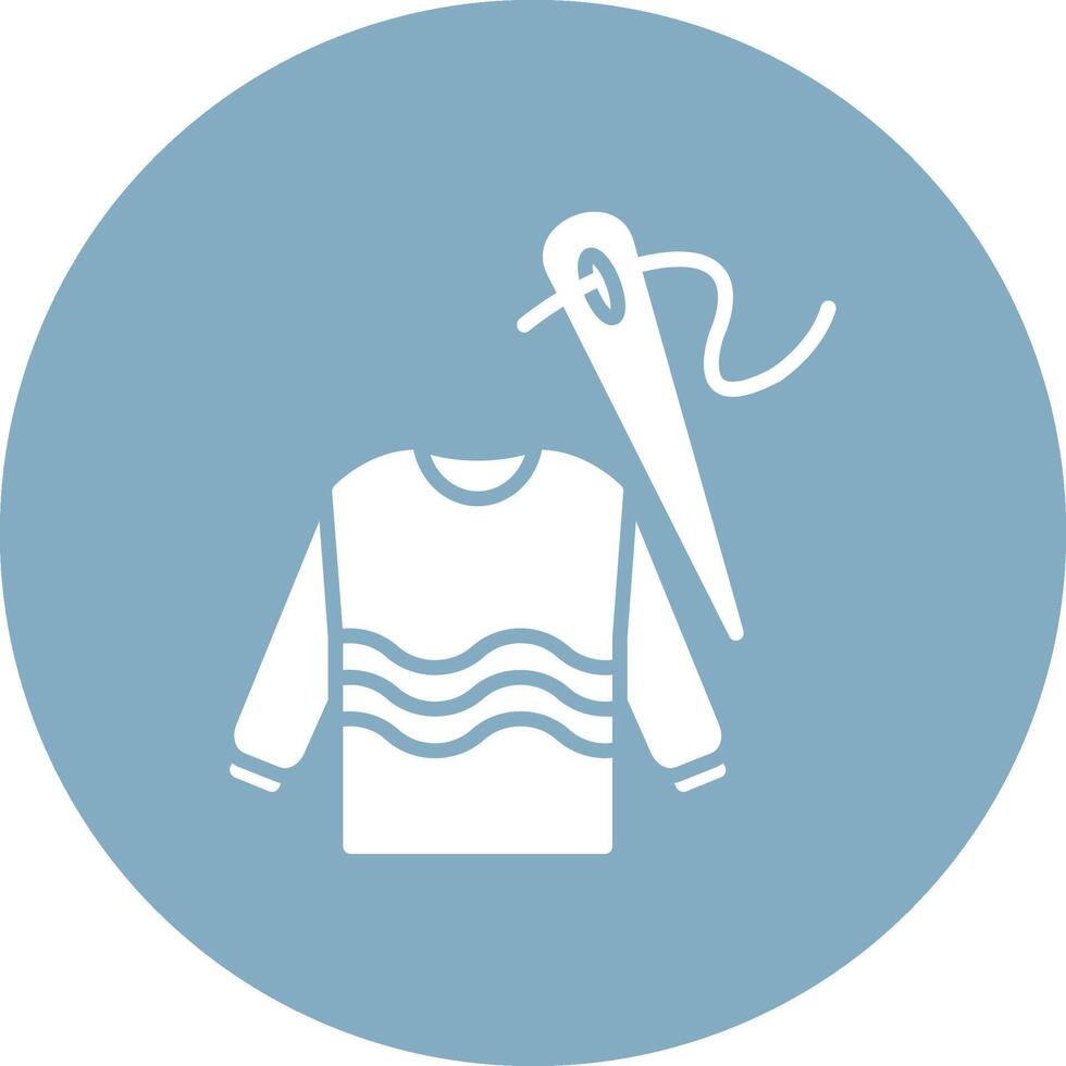 Sweater Lined UI Illustration vector