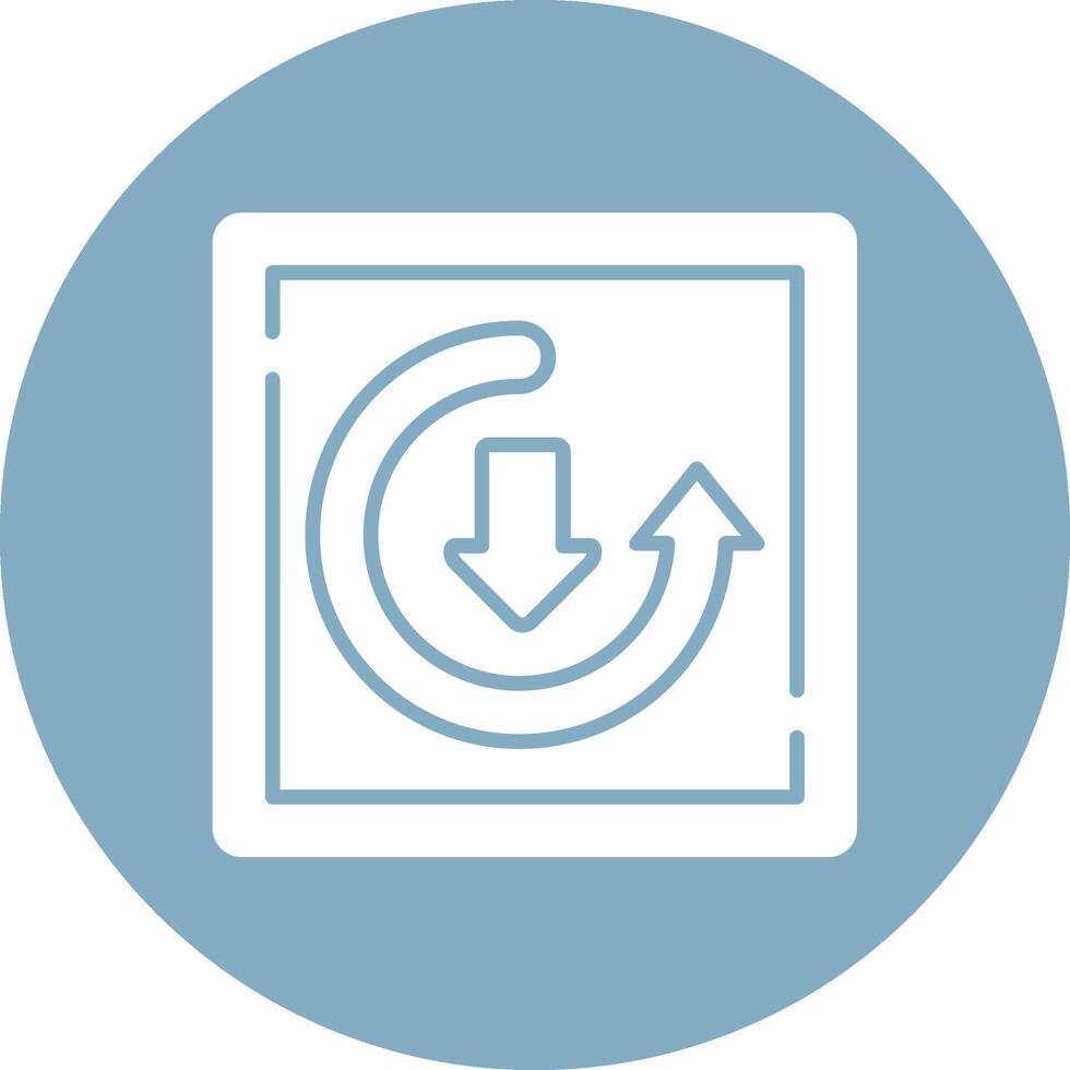 Update App Style Badge vector
