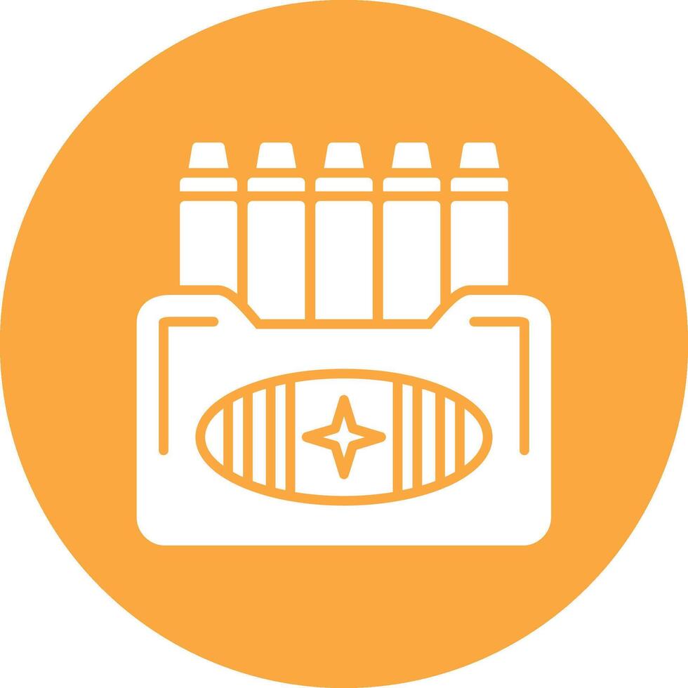Crayon Neon Graphic Style vector