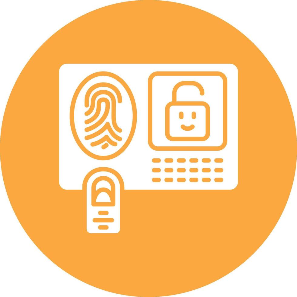 Fingerprint Identification Contrast Art vector
