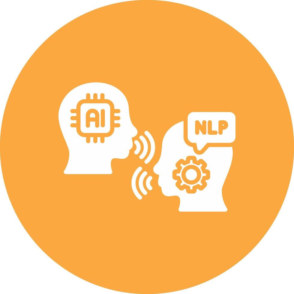 Nlp Rounded Line Illustration vector