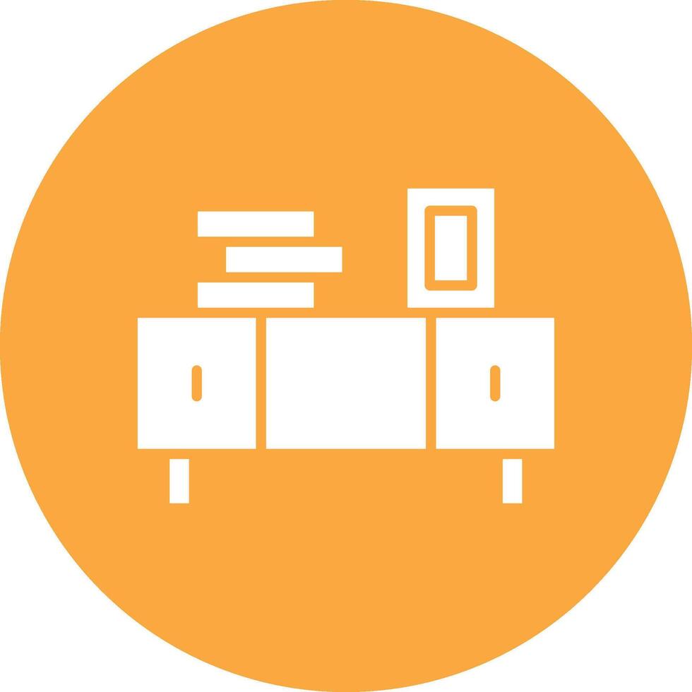 Sideboard Stylish App Element vector
