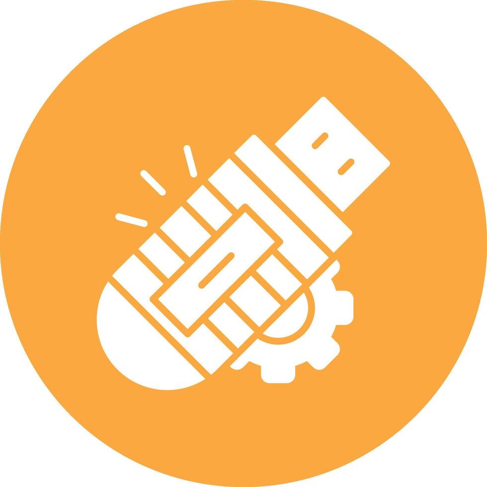 USB Mobile Ready Icon vector