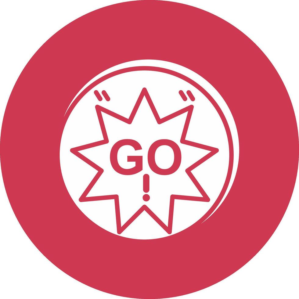 Go 3D Styled Symbol vector