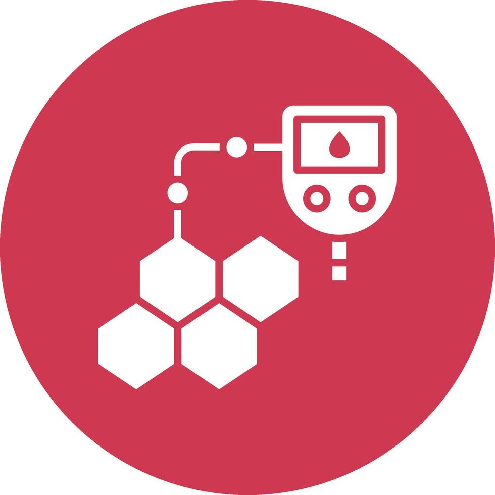 Molecule Art Piece vector